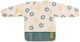 Petite & Mars Bavetă material textil cu autocolant & Buzunar Verde