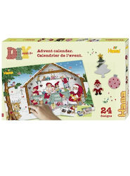 Calendar de Advent cu Mărgele Midi Hama 383046 Jucării Calendar de Advent cu Mărgele Midi Hama 383046 Jucării