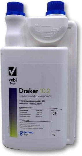 Gemma Draker 10.2 Cs Течен за Комари / Мухи / Мравки / Кърлежи / Блоши 1000мл Без аромат