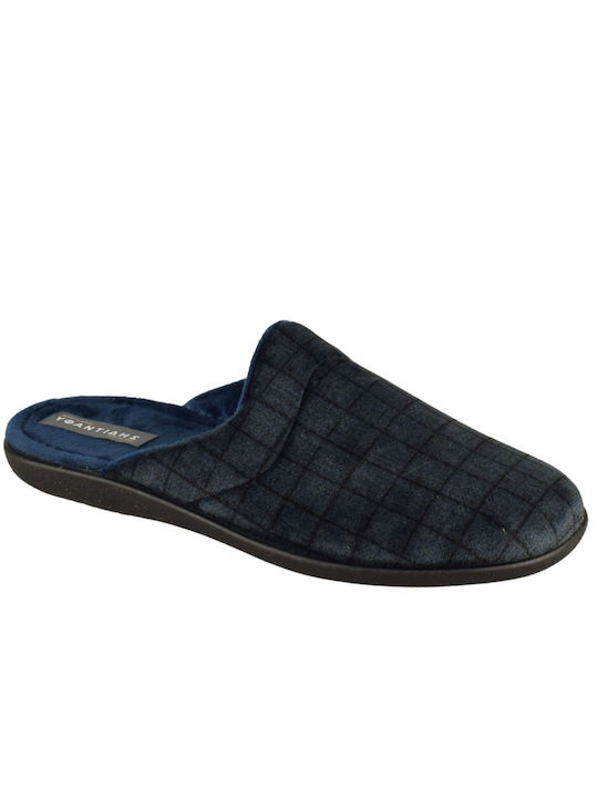 Yfantidis Men's Slipper Blue