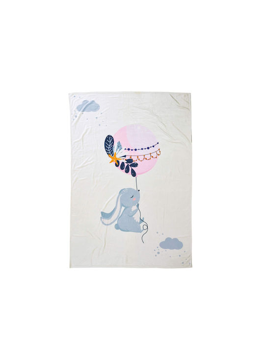 Das Home Κουβέρτα Fleece 4915 Light Blue, Mint, Pink 160x220εκ.