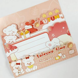 Set of Autumn Sticky Notes 105x98mm 60pcs 4sxo100