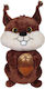 Mascot Squirrel Oil 25cm 167989 Sunday