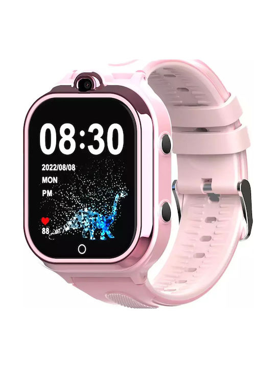 Nubi Παιδικό Smartwatch 4G με GPS & Κάμερα Ροζ