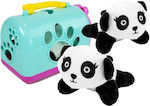 Kleiner Panda Transporter Maskottchen