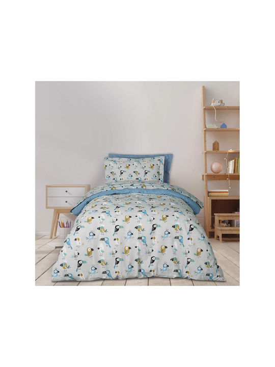 Das Home Bettwäsche-Set Einzel Baumwolle 4914 B...