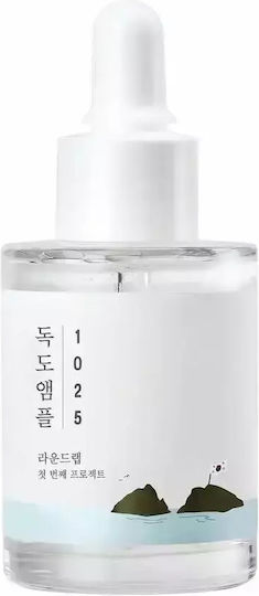 Round Lab 1025 Dokdo Anti-Aging Ampoule Serum For Face With Centella Asiatica & Vitamin E 45gr