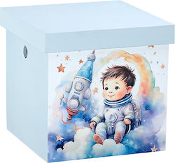 Baptism Box Cube Space Theme