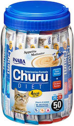 Inaba Churu Diet Λιχουδιές για Ηλικιωμένες Γάτες 1τμχ 14gr Inaba Churu Diet Λιχουδιές για Ηλικιωμένες Γάτες 1τμχ 14gr
