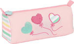 Safta 842339742 Blackfit8 Balloons Fabric Pencil Case Pink