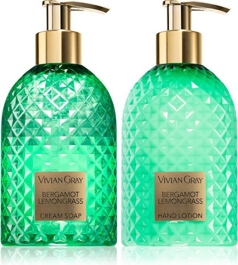Vivian Gray Gemstone Bergamot & Lemongras Комплект за грижа за кожата