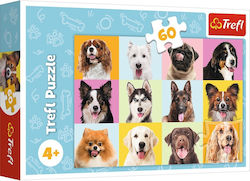 Trefl Puzzle 60 Cute Dogs