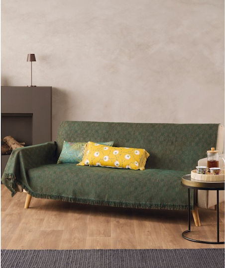 Kentia Vacanza Three-Seater Sofa Throw Chenille 180x300cm 02