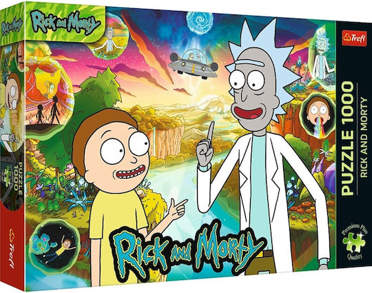 Trefl Puzzle 1000 Premium Plus Rick și Morty