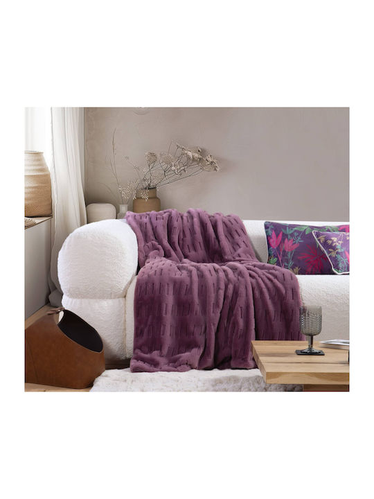 Nef-Nef Homeware Vivo Κουβέρτα Γούνινη Καναπέ 1...