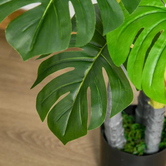 Plantă Artificială în Ghiveci Monstera Green 120cm