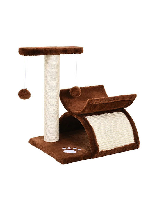 Cat Scratching Post Cat Trees Brown 40x30x43cm.