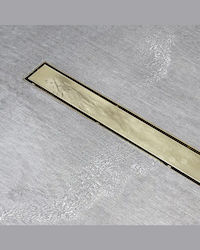 Naron Rostfreier Stahl Bodenablauf Gold Naron Rostfreier Stahl Bodenablauf Gold