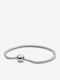 Pandora Moments Women's Silver Chain Bracelet 16cm
