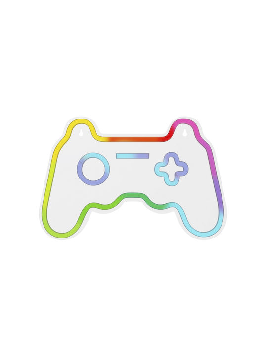 Forever Light Neon Διακοσμητικό Φωτιστικό Gamepad LED RGB