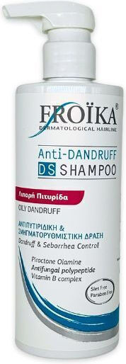 Froika Anti-dandruff Ds Σαμπουάν κατά της Πιτυρίδας & της Σμηγματορροϊκής Δερματίτιδας για Λιπαρά Μαλλιά 400ml