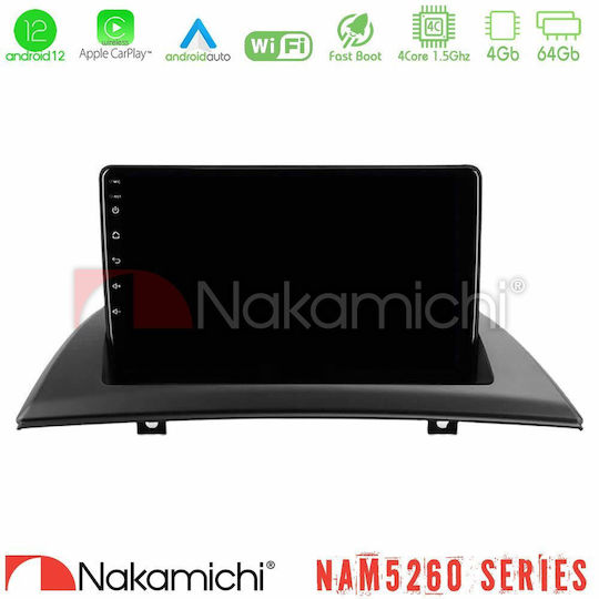 Nakamichi Автомобилна Аудио Система (Блутут/USB/WiFi/GPS/Apple-Carplay/Android-Auto) с Тъчскрийн 9"