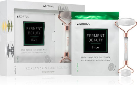 Korika Korean Skin Care Routine Brightening Set Σετ Περιποίησης για Λάμψη 2τμχ