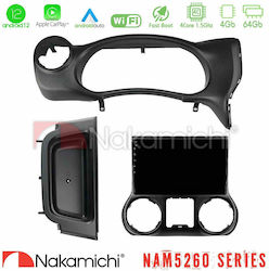 Nakamichi Nam5260 Series 4core Android12 4+64gb Jeep Wrangler 2014-2017 Navigation Multimedia Tablet 9" Carplay & Android Auto