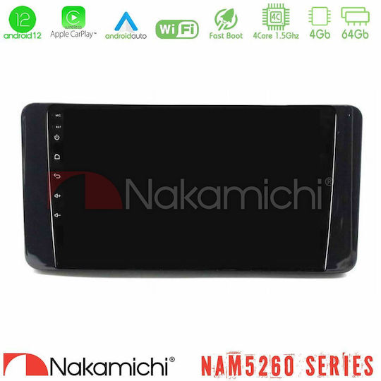 Nakamichi Nam5260 Series Skoda Kamiq 2019-2022 4-core Android 12 4+64GB Navigation Multimedia Tablet 9 Inch CarPlay & Android Auto