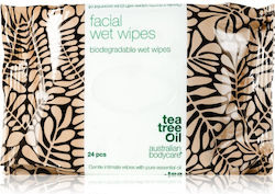 Australian Bodycare Μαντηλάκια Καθαρισμού Προσώπου 24τμχ Australian Bodycare Μαντηλάκια Καθαρισμού Προσώπου 24τμχ