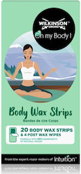 Wilkinson Sword Oh My Body Hair Removal Wax Strips