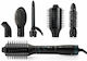 Bellissima Style Expert Air Wander 6 in 1 Ceramic Electric Brush with Air for Straightening and Curls 1000W