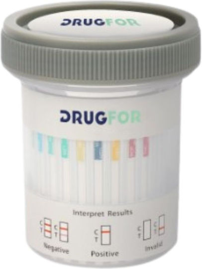 DrugFor Multi-Drug Τεστ Ναρκωτικών 1τμχ