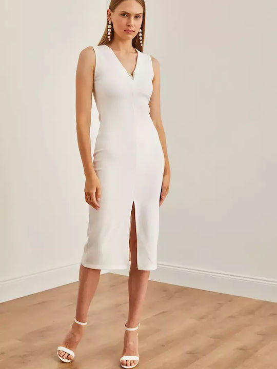 Cazibe Dress White