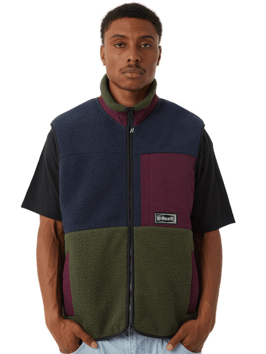 HUF Men's Sleeveless Jacket Multi