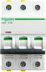Schneider Electric Leistungsschalter Ic60n 3p 16a D A9f05316