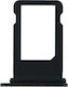 Sim Card Slot Black for iPhone 8 Plus