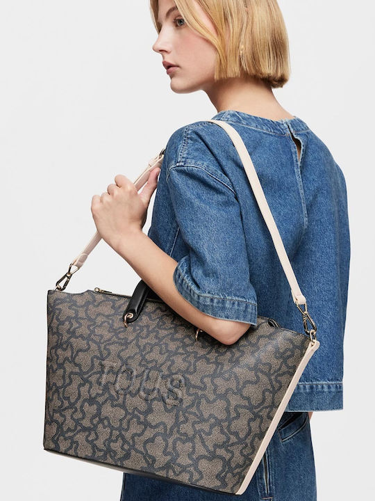 Kaos Icon Damen Tote Tasche Schwarz