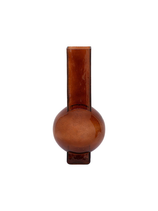 Urban Nature Culture Amsterdam Decorative Vase Brown 16x16x36.5cm