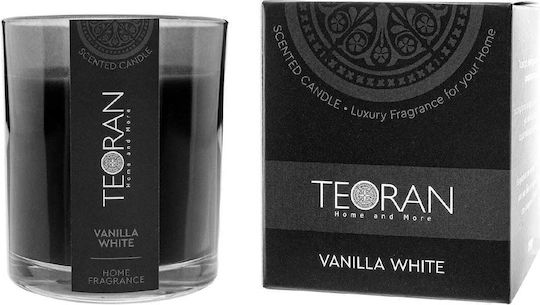 Αρωματικο Κερί Vanilla White Στρόγγυλο 200 Γρ Κυκλικό 200gr