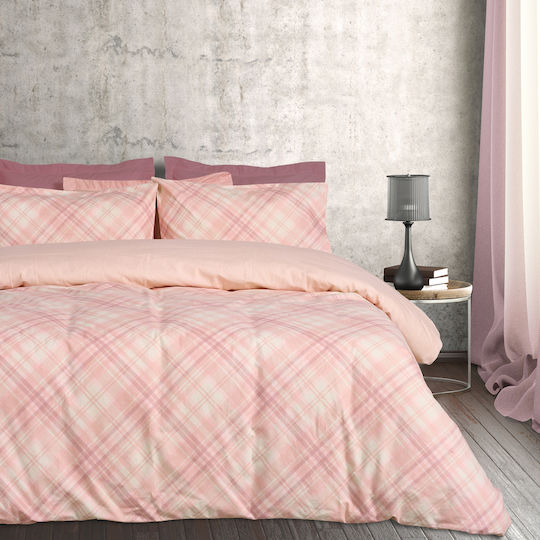 Das Home Sheet Sets Queen Flannel 240x260cm. Flannel 9638 Ecru, Nude 4pcs