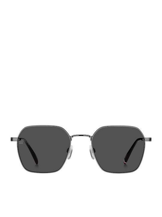 Tommy Hilfiger Unisex Γυαλιά Ηλίου με Γκρι Μετα...
