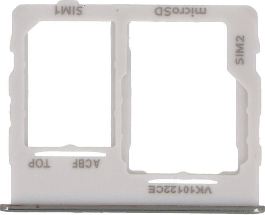 Sim-Kartenhalterung Weiß für Samsung Galaxy A32 5G A326