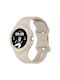 Techsuit Λουράκι Σιλικόνης Μπεζ (Google Pixel Watch 1 / 2 / 3 / 4 41mm)