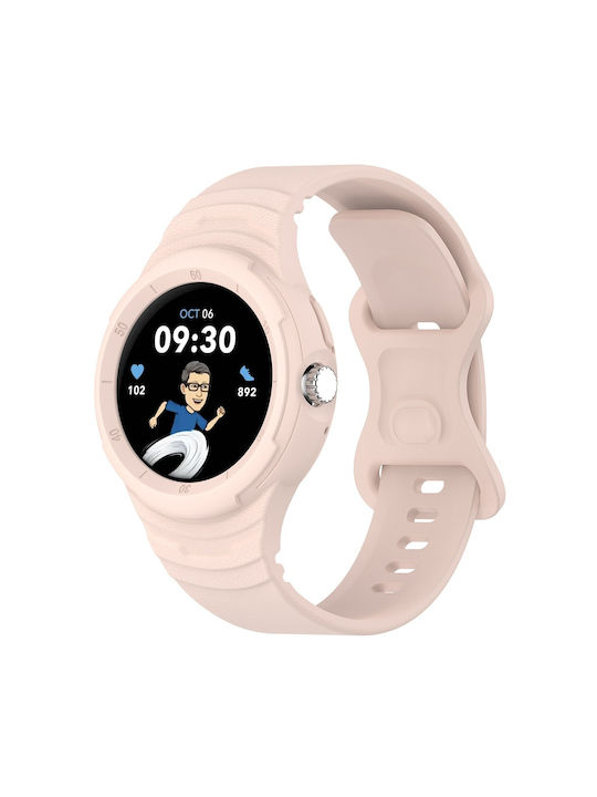 Techsuit Λουράκι Σιλικόνης Ροζ (Google Pixel Watch 1 / 2 / 3 / 4 41mm)