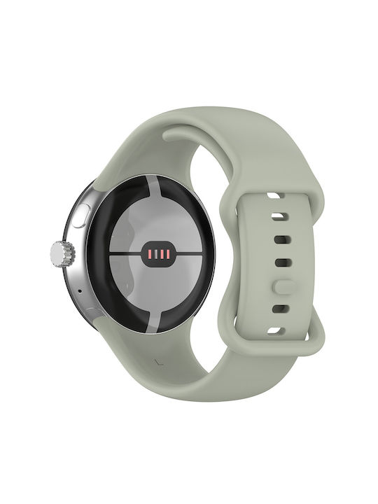 Techsuit Watchband W031 Armband Silikon Grün (G...