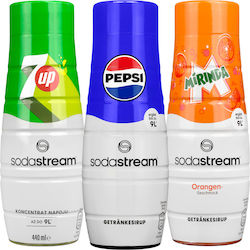 3x Sodastream 7up Mirinda Pepsi Konzentrat Sirup