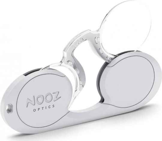 Nooz Reading Glasses +2.50 Pocket in Silver color