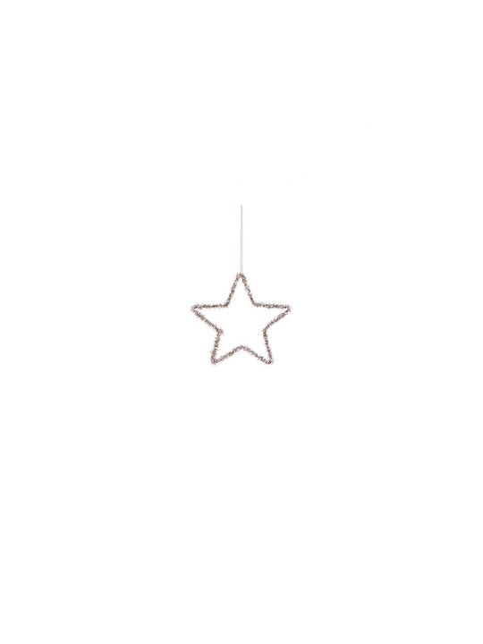 Gold Star Ornament 15cm