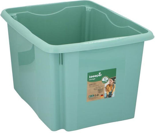 Пластмаса Кутия за съхранение Зелен 55x40x30см 1бр